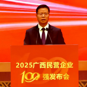 2025廣西民營(yíng)企業(yè)100強(qiáng)榜單發(fā)布 縱覽線纜集團(tuán)連續(xù)7年蟬聯(lián)“雙百?gòu)?qiáng)”